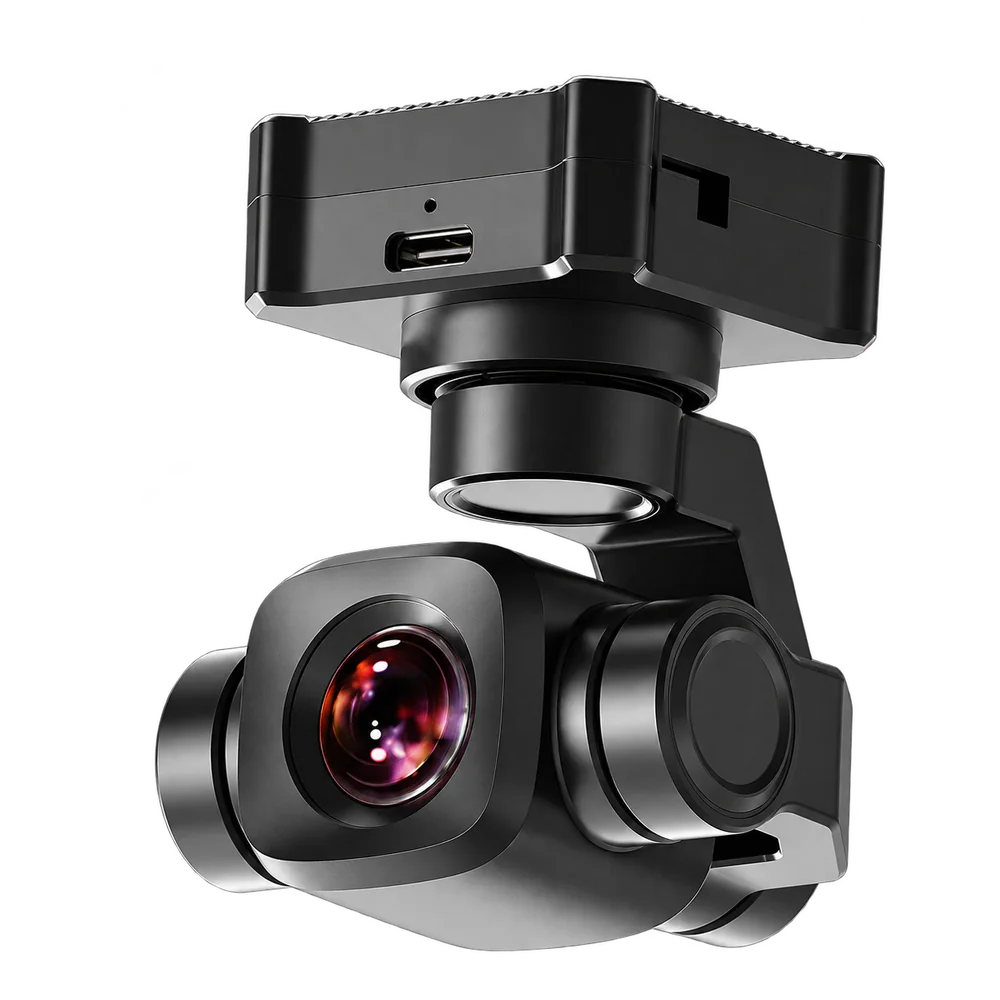 Single-camera gimbal camera
